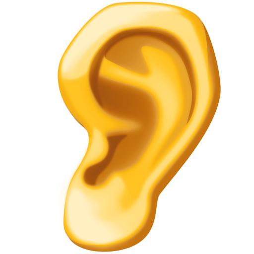 Facebook ear emoji image