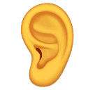 Huawei ear emoji image