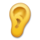 LG ear emoji image