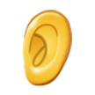 Samsung ear emoji image