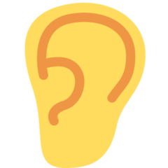 Twitter ear emoji image