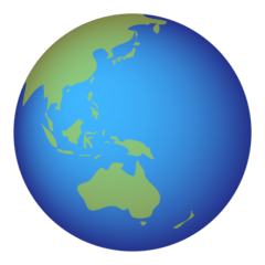 Emojidex earth globe asia-australia emoji image