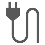 Docomo electric plug emoji image