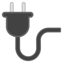 Google electric plug emoji image
