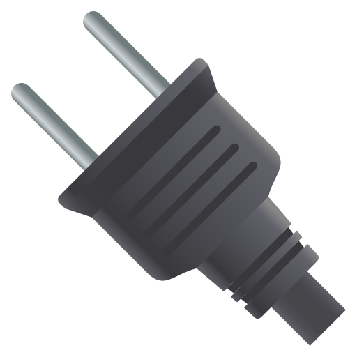 JoyPixels electric plug emoji image