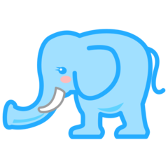 Emojidex elephant emoji image