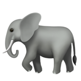 IOS/Apple elephant emoji image