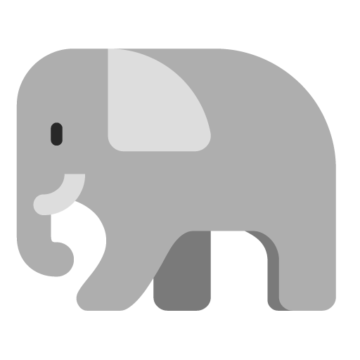 Microsoft elephant emoji image