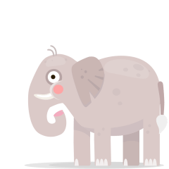 Skype elephant emoji image