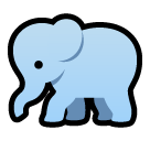 SoftBank elephant emoji image