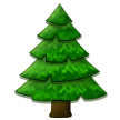 Samsung evergreen tree emoji image