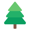 Toss evergreen tree emoji image