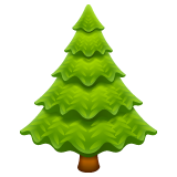 Whatsapp evergreen tree emoji image