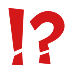 Emojidex exclamation question mark emoji image