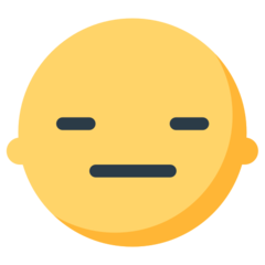 Mozilla expressionless face emoji image