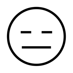 Noto Emoji Font expressionless face emoji image
