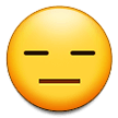 Samsung expressionless face emoji image