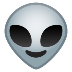 Google extraterrestrial alien emoji image