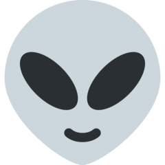 Twitter extraterrestrial alien emoji image