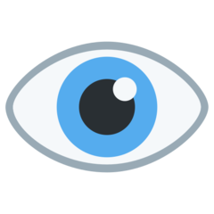 Twitter eye emoji image