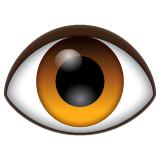 Whatsapp eye emoji image