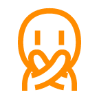 au by KDDI face with no good gesture emoji image