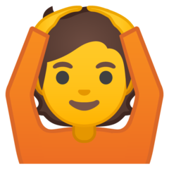 Google face with ok gesture emoji image