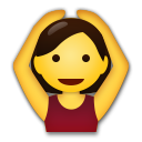 LG face with ok gesture emoji image