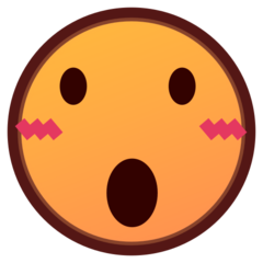Emojidex face with open mouth emoji image