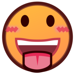 Emojidex face with stuck-out tongue emoji image