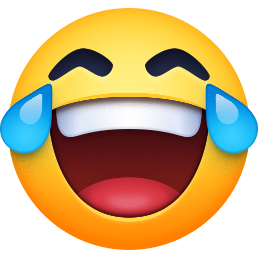 Facebook face with tears of joy emoji image