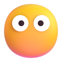 Microsoft Teams face without mouth emoji image