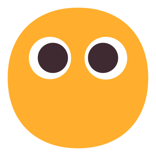 Microsoft face without mouth emoji image