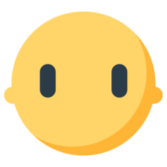 Mozilla face without mouth emoji image