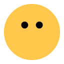 Toss face without mouth emoji image
