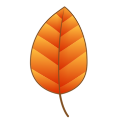 Emojidex fallen leaf emoji image
