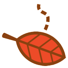 HTC fallen leaf emoji image