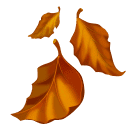 Huawei fallen leaf emoji image