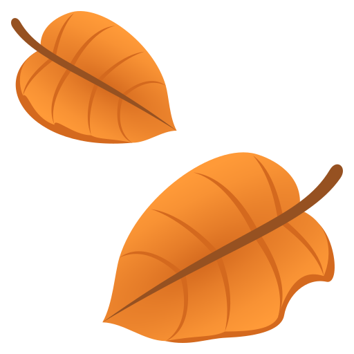 JoyPixels fallen leaf emoji image