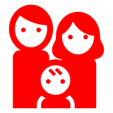 Docomo family emoji image