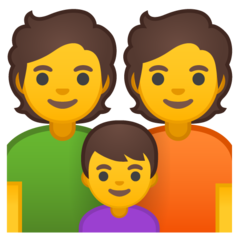 Google family emoji image
