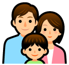 SoftBank family emoji image