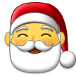 Samsung father christmas emoji image