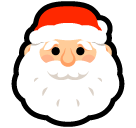SoftBank father christmas emoji image