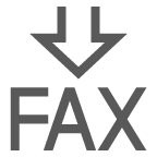 au by KDDI fax machine emoji image