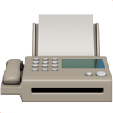 IOS/Apple fax machine emoji image