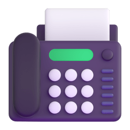 Microsoft Teams fax machine emoji image