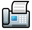 SoftBank fax machine emoji image