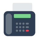 Toss fax machine emoji image