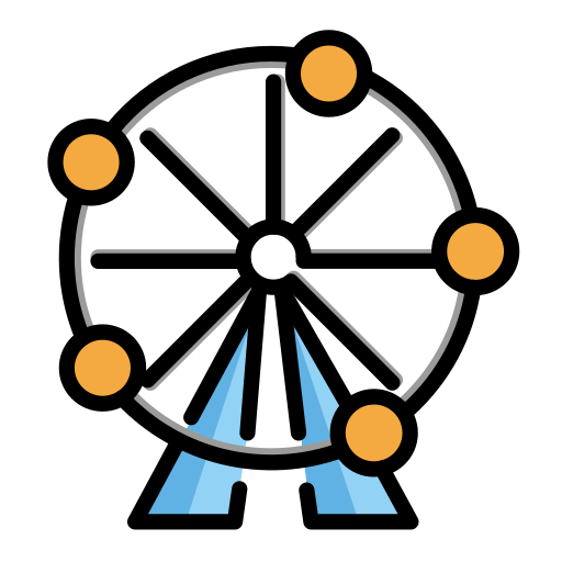 Openmoji ferris wheel emoji image